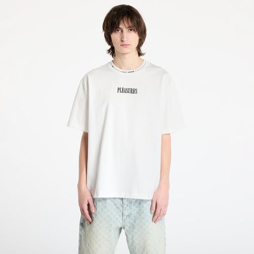 T-shirt Cut Here Heavyweight T-Shirt L - PLEASURES - Modalova