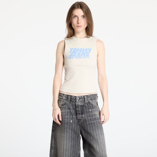 Tommy Jeans Slim Bubble Tank Top L - Tommy Hilfiger - Modalova