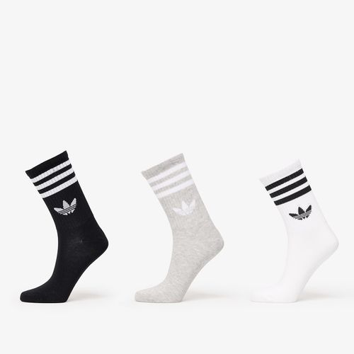 Adidas 3-Stripes Crew Socks 3-Pack / / S - adidas Originals - Modalova