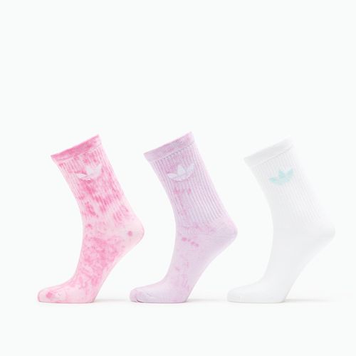 Adidas Tie Dye Crew Socks 3-Pack S - adidas Originals - Modalova