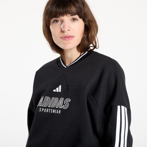 Sweatshirt adidas W Tiro Cut 3 Stripes Fleece Sweatshirt / L - adidas Performance - Modalova