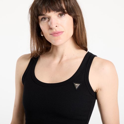 Guess Colette Rib Tank Black XS - GUESS - Modalova