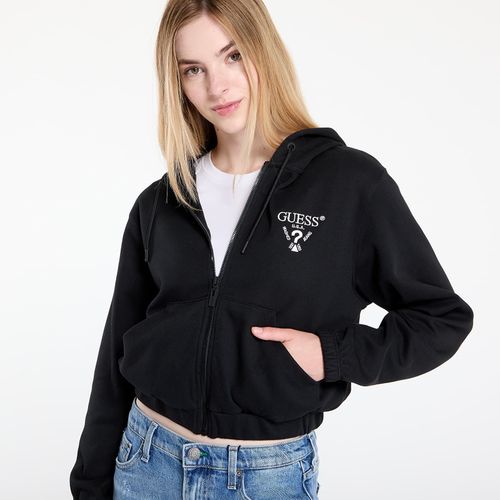 Sweatshirt Roberta Full Zip Crop Sweatshirt M - GUESS - Modalova