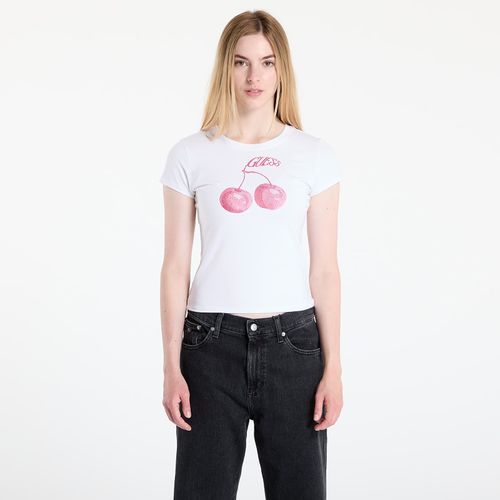 T-shirt Ss Wavy Cherry Logo R5 Tee XS - GUESS - Modalova