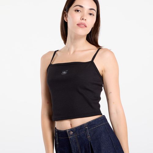 Jeans Woven Label Rib Crop XL - Calvin Klein - Modalova