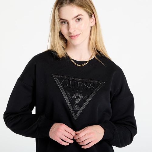 Sweatshirt Ls Triangle Glitter Sweatshirt S - GUESS - Modalova