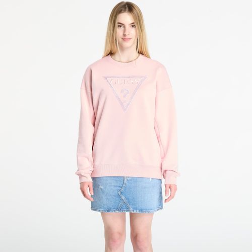 Sweatshirt Ls Triangle Glitter Sweatshirt M - GUESS - Modalova