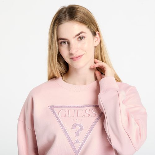 Sweatshirt Ls Triangle Glitter Sweatshirt M - GUESS - Modalova