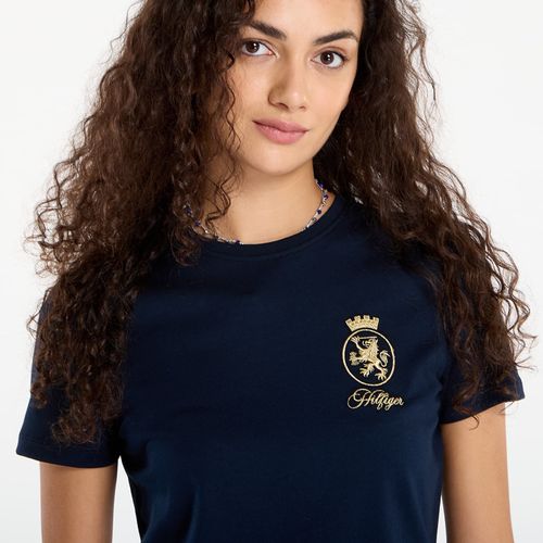 T-shirt TH Crest Embroidery Crew Neck T-Shirt XS - Tommy Hilfiger - Modalova