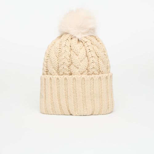 Bonnet New York Yankees MLB Light Beige Cable Knit Beanie Hat Universal - New Era - Modalova