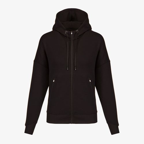 Sweatshirt On Zipped Hoodie Black L - On - Modalova