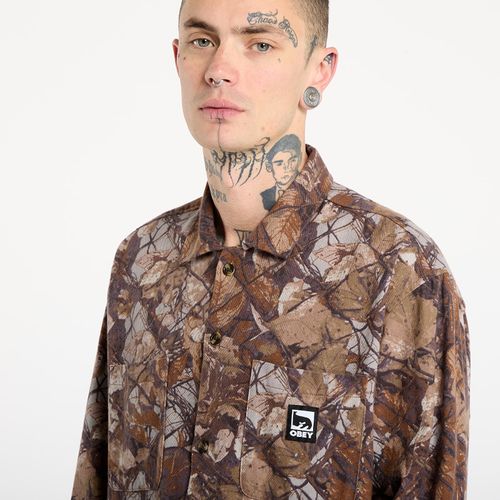 T-shirt OBEY Fence Camo Shirt M - OBEY Clothing - Modalova