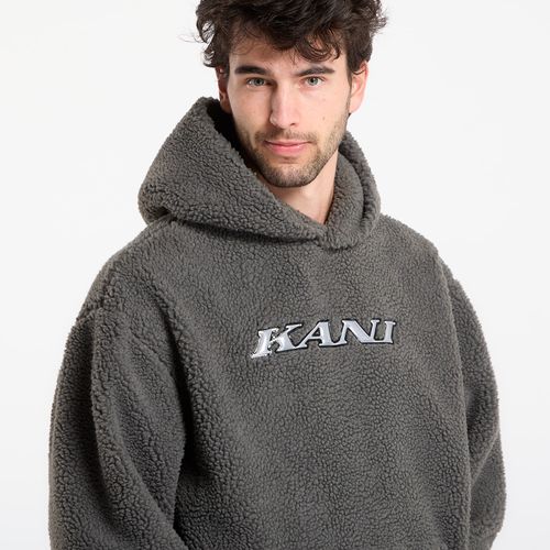 Sweatshirt Kani Silver Teddy Hoodie XL - Karl Kani - Modalova