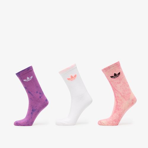 Adidas Tie Dye Crew Socks 3 Pairs / / L - adidas Originals - Modalova