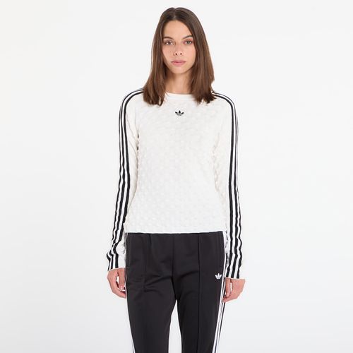 T-shirt adidas Slim Solid Spike Knit Sweatshirt L - adidas Originals - Modalova