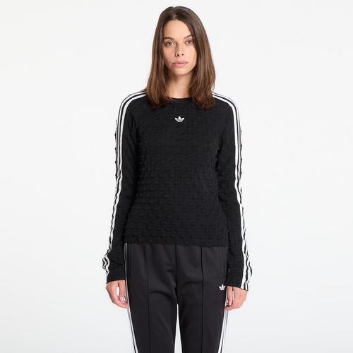 T-shirt adidas Slim Solid Spike Knit Sweatshirt L - adidas Originals - Modalova