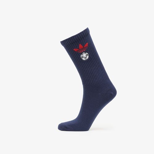 Adidas Football Embroidered Crew Socks 2 Pairs / L - adidas Originals - Modalova