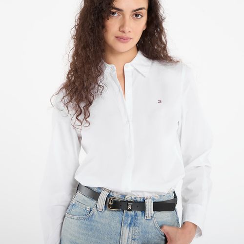 Chemise Cotton Stretch Regular Ls Shirt M - Tommy Hilfiger - Modalova