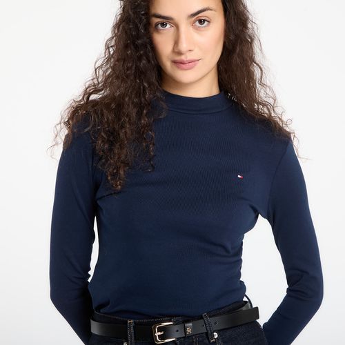 T-shirt Slim Cody Mock-Neck Ls XS - Tommy Hilfiger - Modalova