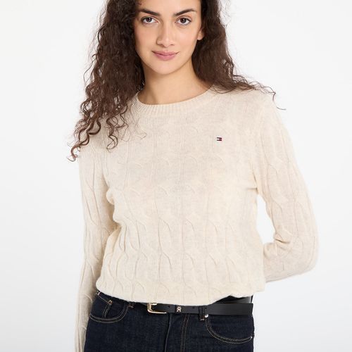 Chandail Soft Wool Cable C-Neckk Ls Sweater L - Tommy Hilfiger - Modalova