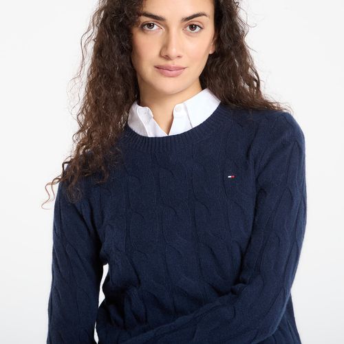 Chandail Soft Wool Cable C-Neckk Ls Sweater L - Tommy Hilfiger - Modalova