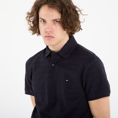 T-shirt Ss Herringbone Reg Polo S - Tommy Hilfiger - Modalova
