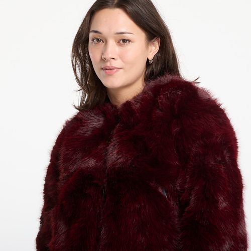 Manteau Raspberry Fur Jacket S - Desigual - Modalova