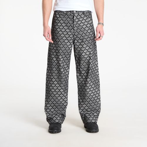 Pantalons adidas Denim Loose Monogram Pants 34 - adidas Originals - Modalova