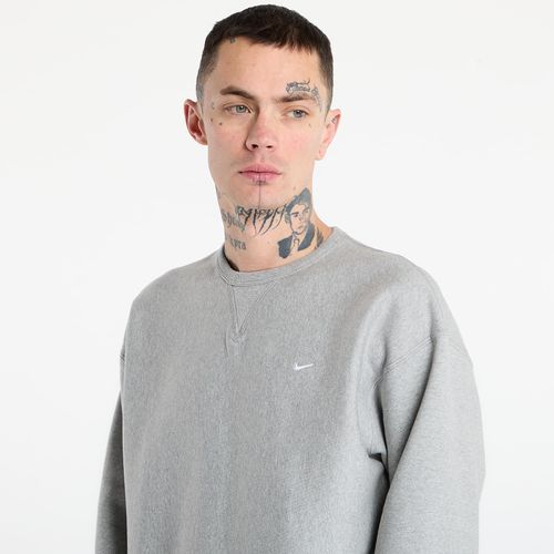 Sweatshirt Solo Swoosh Men's Fleece Crew / S - Nike - Modalova