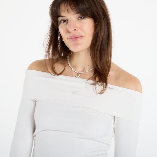 T-shirt adidas Off-Shoulder Long Sleeve Long-Sleeve Top M - adidas Originals - Modalova