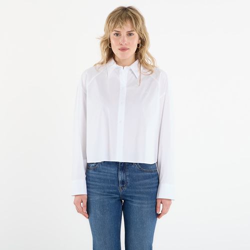 Chemise Jeans Solid Boxy Cropped Shirt M - Calvin Klein - Modalova