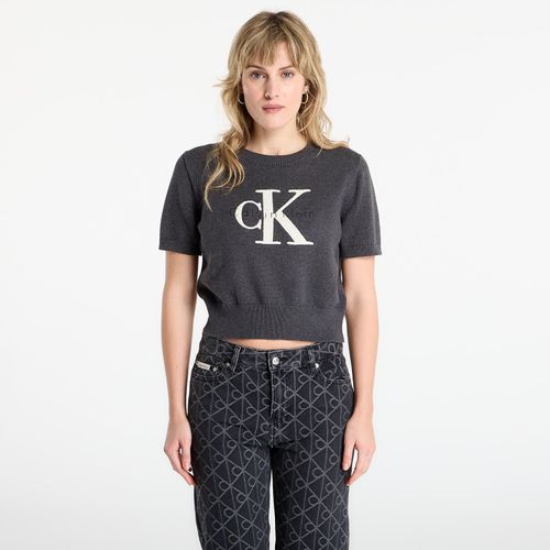 Chandail Jeans Chunky Cotton Graphic Sweater XXS - Calvin Klein - Modalova