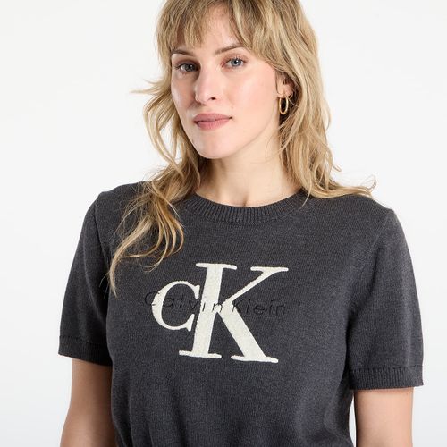 Chandail Jeans Chunky Cotton Graphic Sweater M - Calvin Klein - Modalova