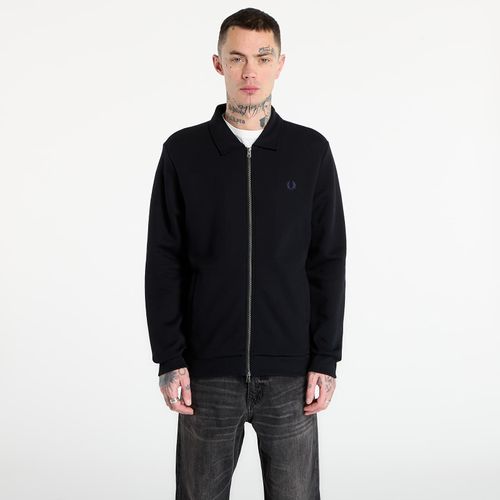Sweatshirt Zip Through Collared Sweatshirt M - FRED PERRY - Modalova