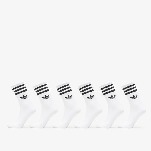 Adidas 3-Stripes Crew Socks 6 Pairs S - adidas Originals - Modalova