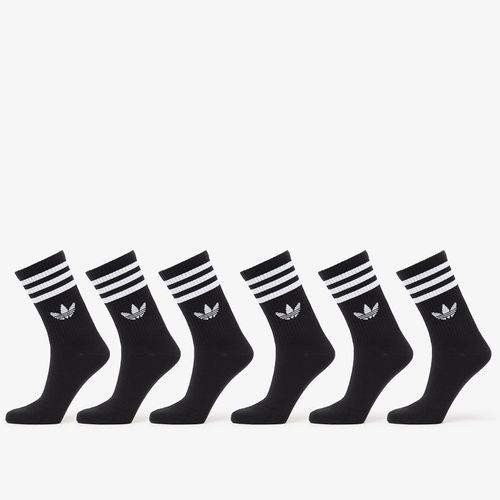 Adidas 3-Stripes Crew Socks 6 Pairs S - adidas Originals - Modalova