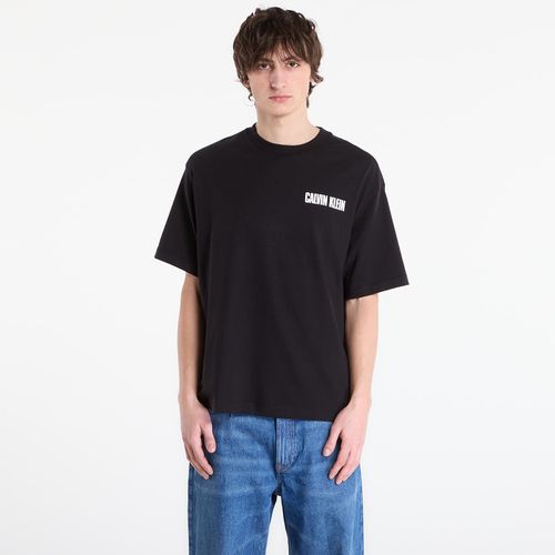 T-shirt Jeans Ss 16S Ck Vert Logo Tee L - Calvin Klein - Modalova