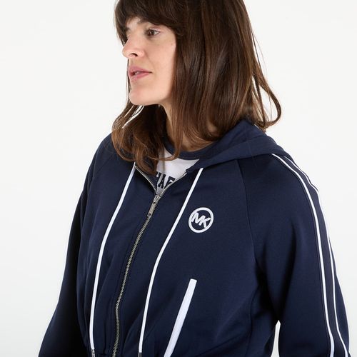 Sweatshirt Contrast Zip Front Track Jacket L - Michael Kors - Modalova