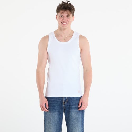 Jeans 2X2 Rib Badge Tank Top XL - Calvin Klein - Modalova