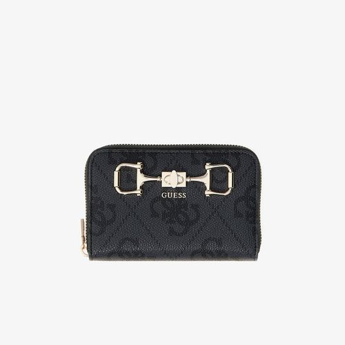 Portefeuille Janie Logo Slg Med Zip Around Universal - GUESS - Modalova