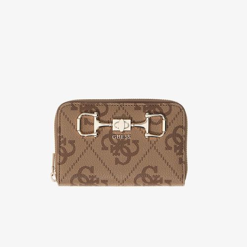 Portefeuille Janie Logo Slg Med Zip Around Universal - GUESS - Modalova