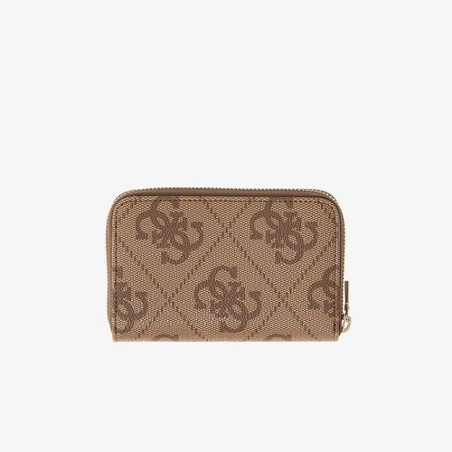 Portefeuille Janie Logo Slg Med Zip Around Universal - GUESS - Modalova
