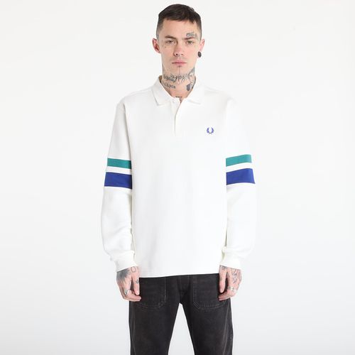 Sweatshirt Tipped Sleeve Collared Sweat XL - FRED PERRY - Modalova