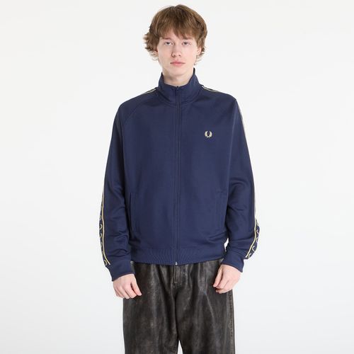 Sweatshirt Contrast Tape Track Jacket / M - FRED PERRY - Modalova