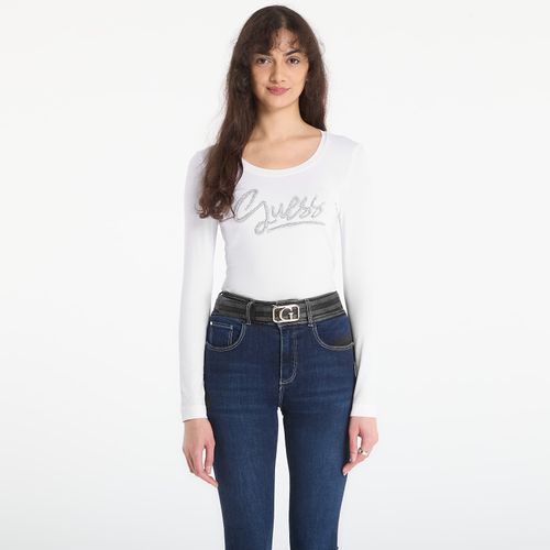 T-shirt Ls Cn Script Tee XS - GUESS - Modalova