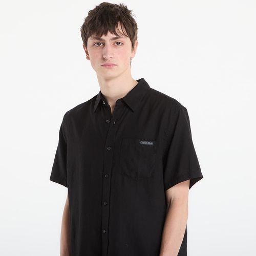 Chemise Jeans Ss Solid Causal Line Shirt L - Calvin Klein - Modalova