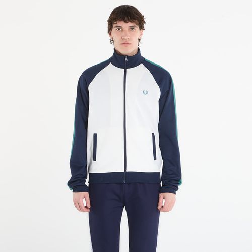 Sweatshirt Contrast Sleeve Track Jacket M - FRED PERRY - Modalova