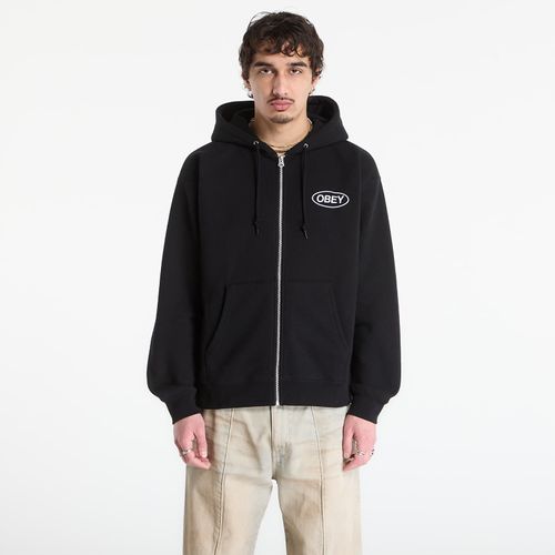 Sweatshirt OBEY Oval Zip Hood L - OBEY Clothing - Modalova