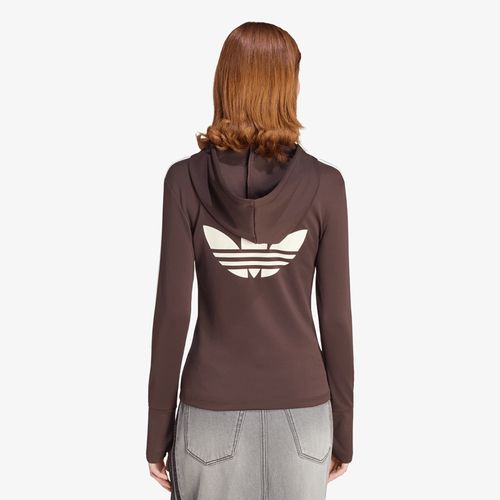 Sweatshirt adidas Hooded Trefoil Zipper Jacket M - adidas Originals - Modalova