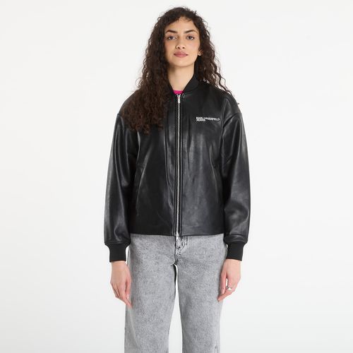 Veste Faux Leather Bomber Jacket S - Karl Lagerfeld Jeans - Modalova